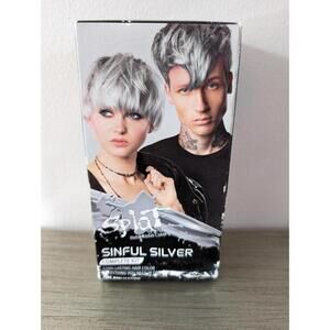 NIB Splat Rebellious Colors Sinful Silver Hair Color